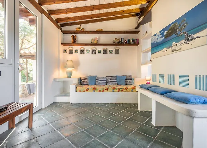 Elegante Wi-fi Gratis Con Terrazza Sul Mare Quasi A Toccare L'acqua Villa Campu Longu